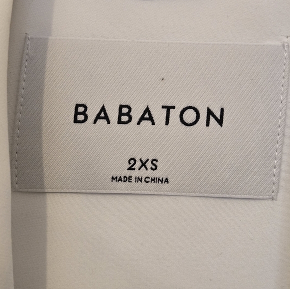 Babaton Blazer Women's Size 2XS Color White - Picture 4 of 10